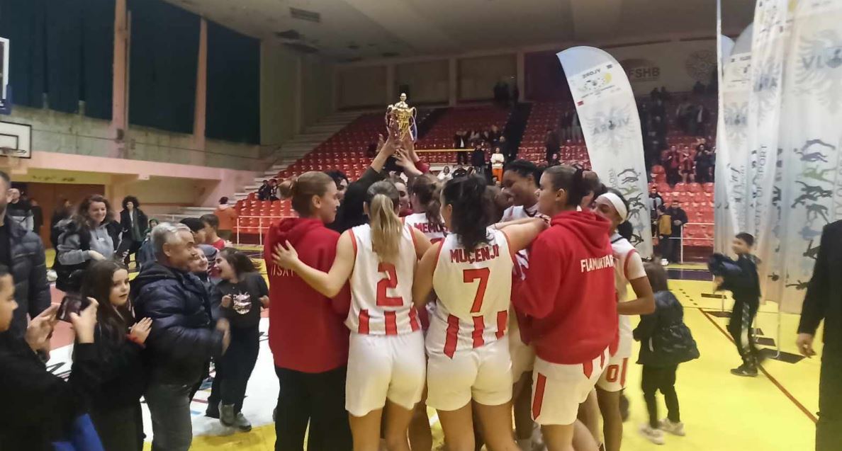 Basketbolli për femra/ Flamurtari mposht Partizanin në “frymën e fundit” dhe fiton Kupën e Shqipërisë