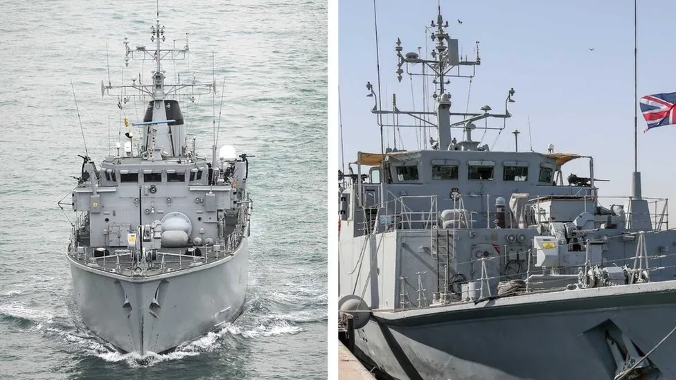 VIDEO/ Përplasen dy luftanije të Marinës Mbretërore Britanike