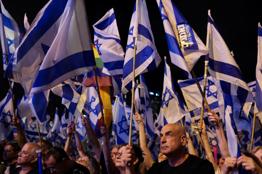 Protestë në Tel-Aviv kundër vrasjes së palestinezëve në Gaza