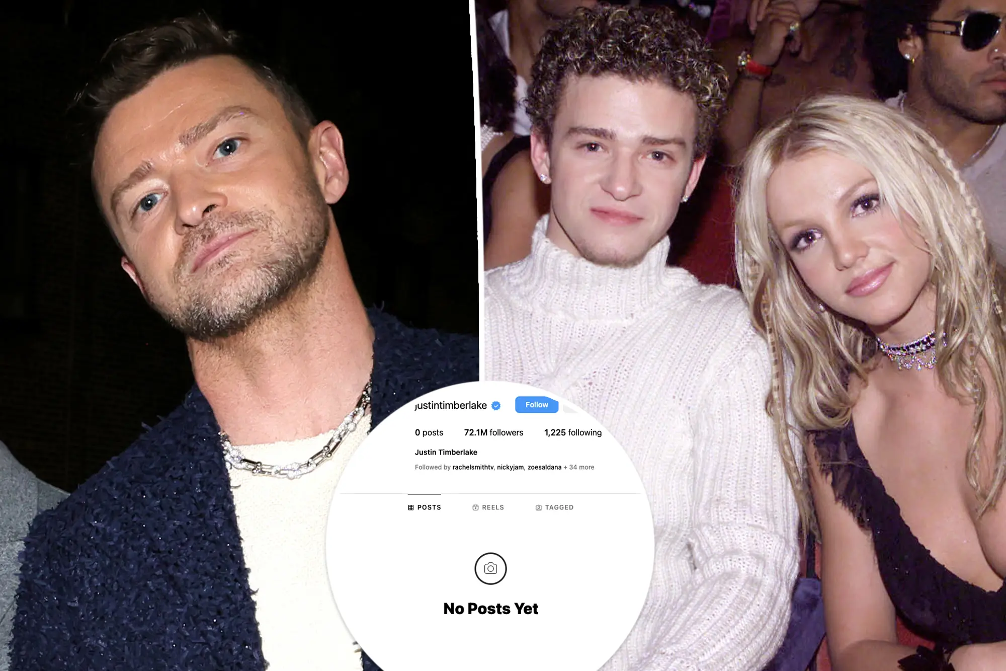Justin Timberlake fshin gjithçka nga Instagrami i tij për shkak të Britney Spears