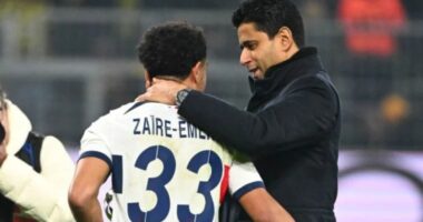 Al-Khelaifi i mahnitur pas Zaire-Emery: Ai duhet të bëhet, si Steven Gerrard për PSG-në