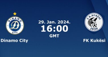 N&euml; loj&euml; &euml;sht&euml; mbijetesa, publikohen formacionet e sfid&euml;s, Dinamo City-Kuk&euml;si