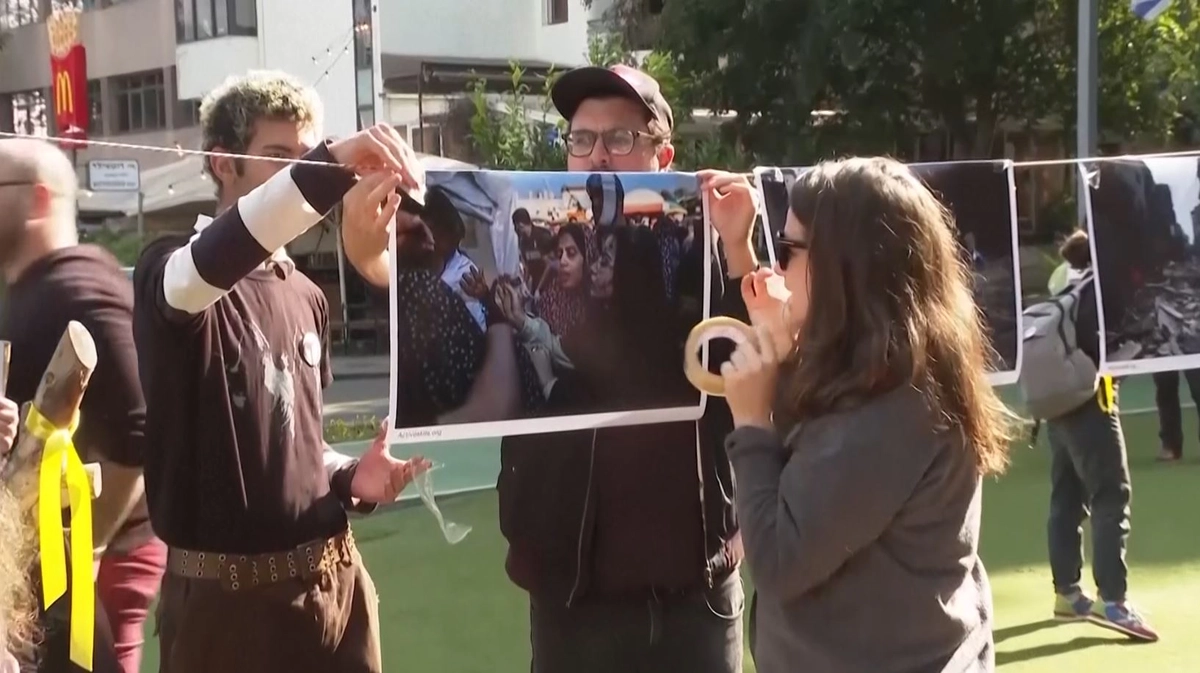 Protesta në Izrael kundër luftës në Gazë