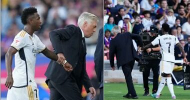 “E falenderoj për ato që po bën, por duhet të përmirësojë disa gjëra”, Ancelotti flet për Vinicius Jr