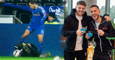 Dikur e goditi me shkelm, Hazard takohet me djaloshin e topave, sot një sipërmarrës i suksesshëm