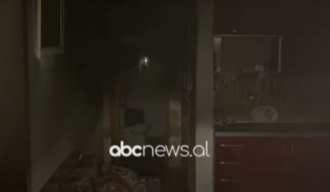 Fier apartment engulfed by flames