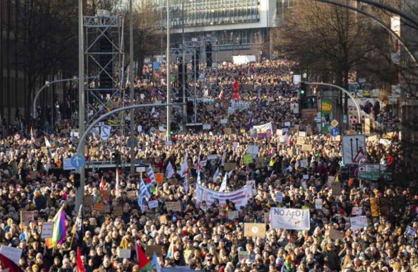 Protesta masive kundër të djathtës në Gjermani për të tretën herë radhazi