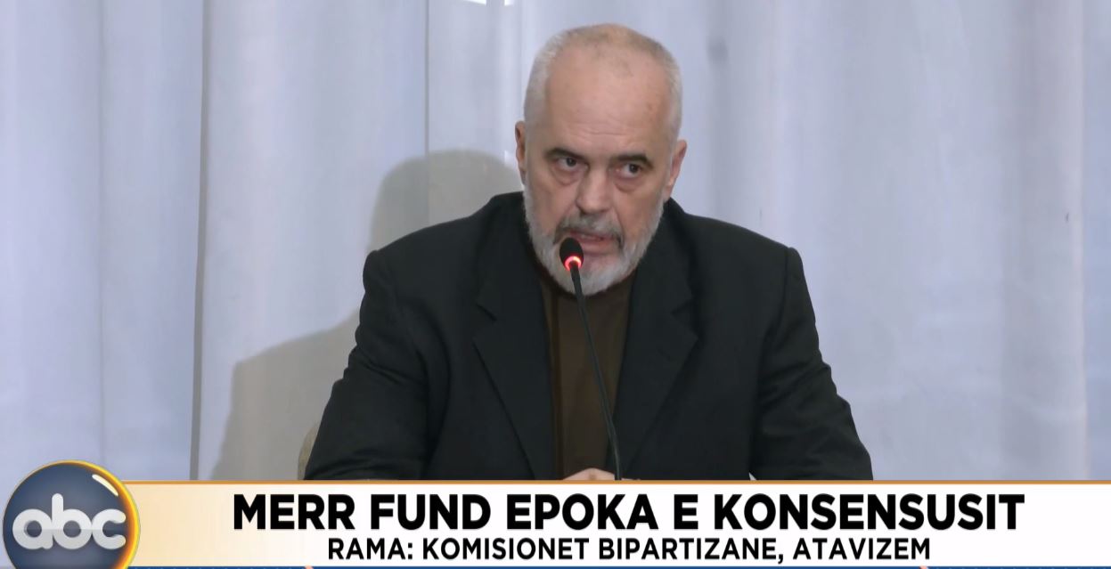 Merr fund epoka e konsensusit/ Rama: Komisionet bipartizane, atavizëm