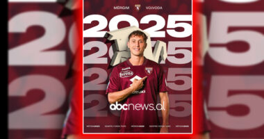 E kryer/ M&euml;rgim Vojvoda rinovon kontrat&euml;n me Torinon