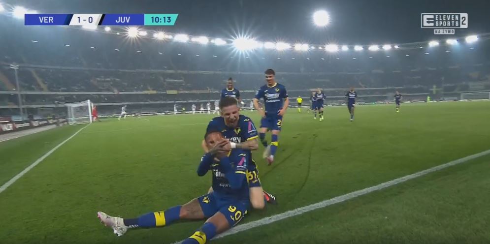 VIDEO/ “Shtanget” Juventus, Verona kalon në avantazh me një gol spektakolar