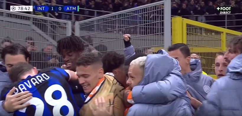 VIDEO/ Shpërthen “San Siro”, Inter gjen golin e avantazhit ndaj Atletico Madrid