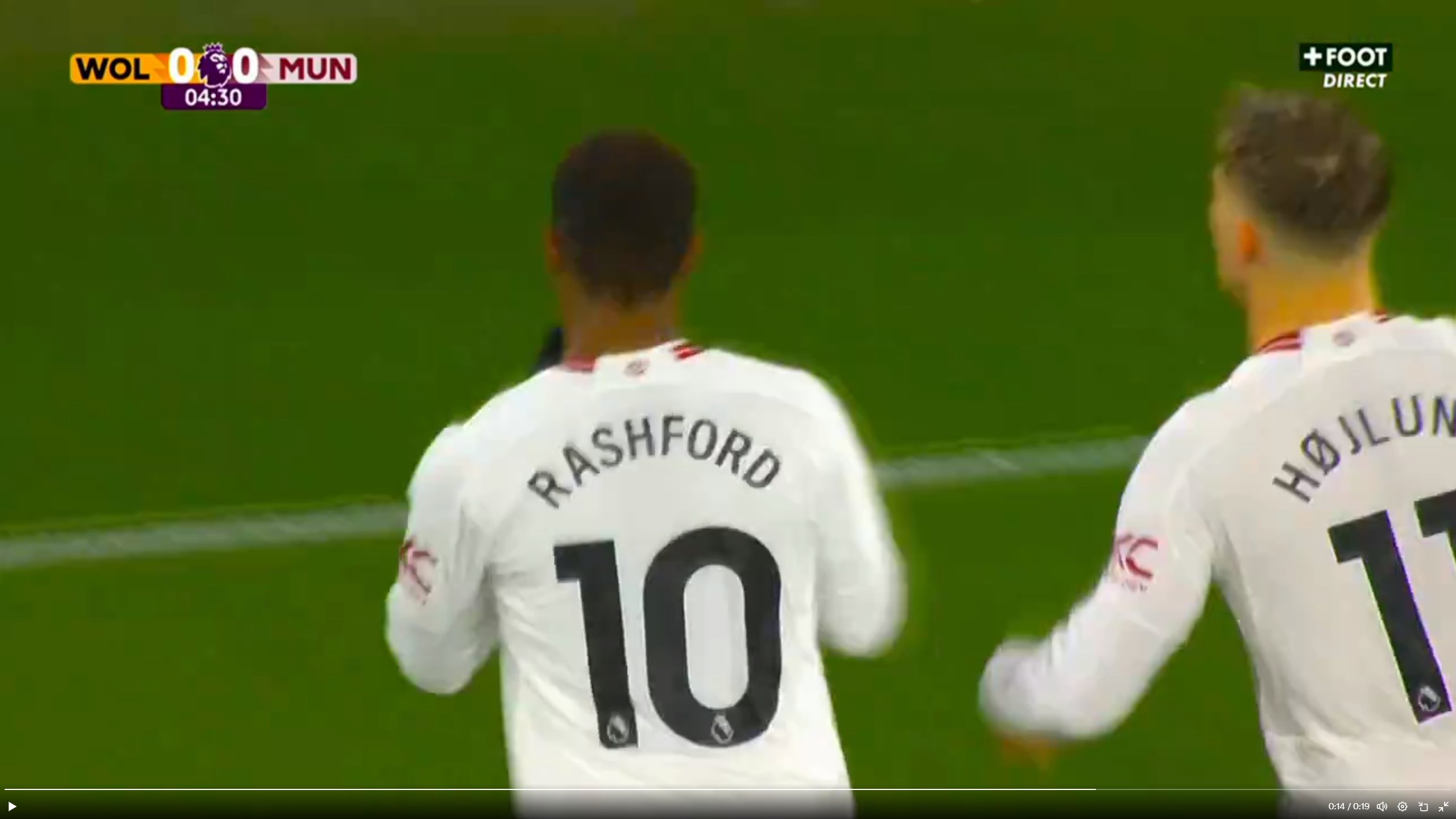 VIDEO/ Kombinim fantastik i “Djajve”, Rashford ndëshkon “Ujqërit” e Wolves