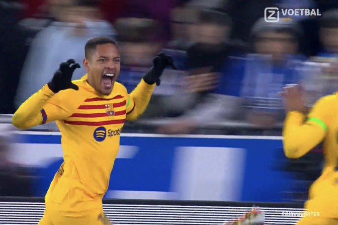 VIDEO/ Barcelona nuk gabon ndaj Alaves, Vitor Roque me gol dhe karton të kuq