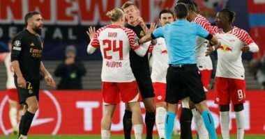 Mesfushori i Real Madrid &ccedil;udit me deklarat&euml;n: Goli i Leipzig ishte i rregullt