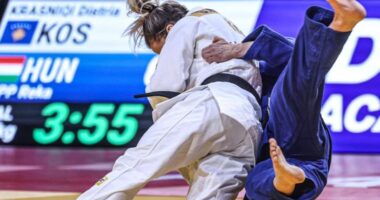 Tjet&euml;r sukses p&euml;r xhudisten &ldquo;Dardane&rdquo;, Distria Krasniqi fiton t&euml; art&euml;n n&euml; Grand Slam-in e Parisit