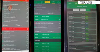 Vendosnin baste sportive nëpërmjet celularëve, pranga 4 personave në Tiranë