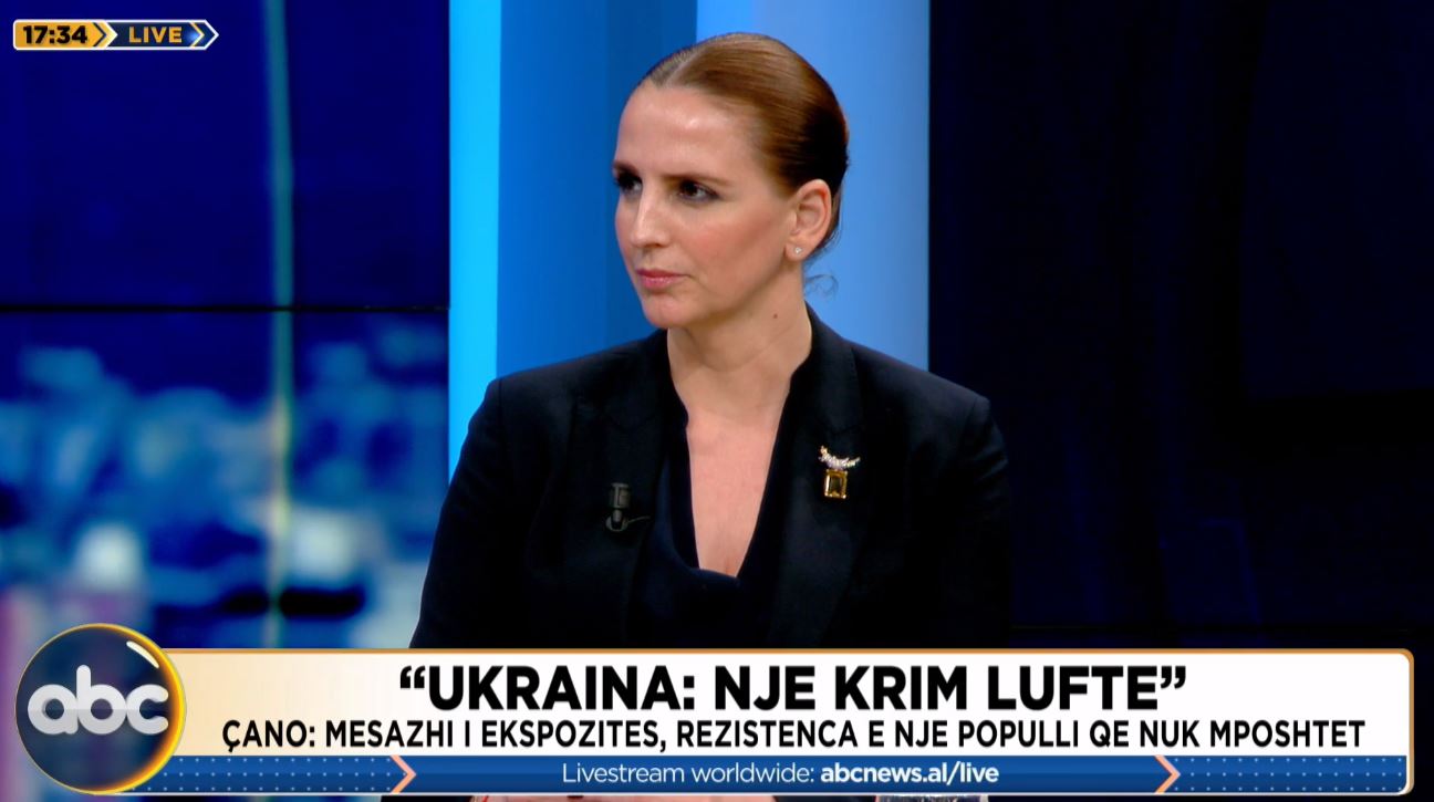 “Ukraina: një krim lufte”/ Çano: Mesazhi i ekspozitës, rezistenca e një populli që nuk mposhtet