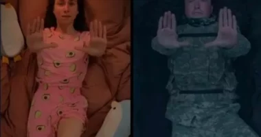 Dita e Shën Valentinit/ Videoja e çiftit ukrainas të ndarë nga lufta po thyen zemrat e rrjetit