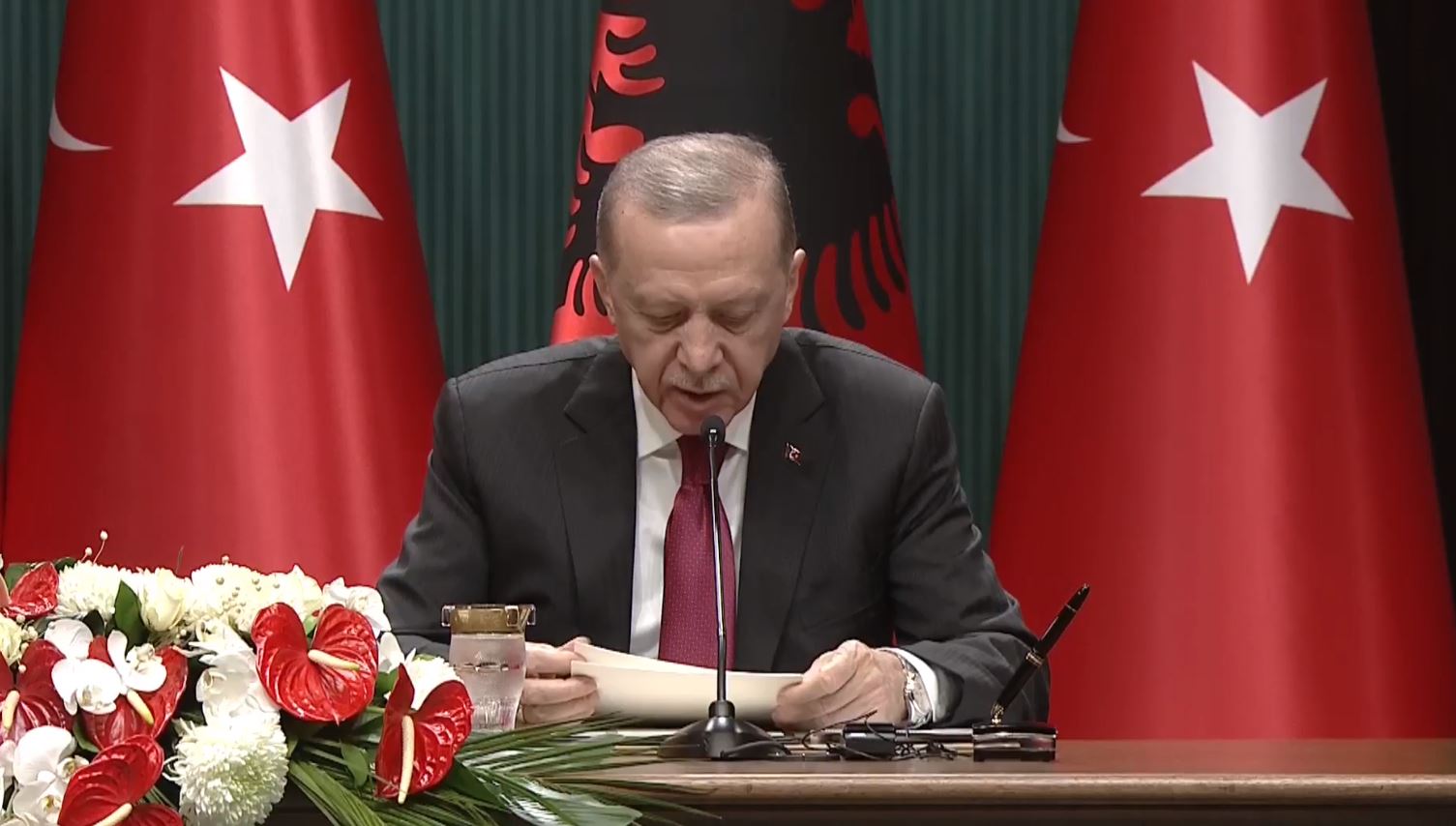 “Do vijojmë dialogun dhe bashkëpunimin lidhur me Ballkanin”, Erdogan: Shqipëria ka zënë vend në anën e drejtë të historisë