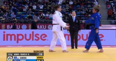 Nora Gjakova “magjike”, xhudistja “Dardane” do të përballet në çerekfinale me serben Perisic