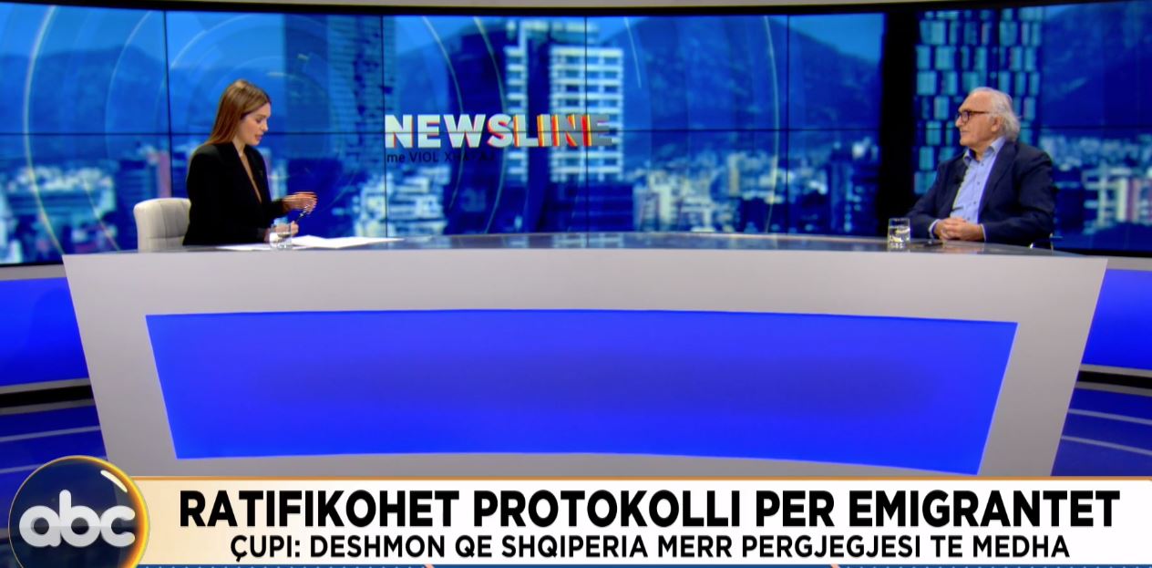 Ratifikimi i protokollit për emigrantët/ Frrok Çupi: Dëshmon që Shqipëria merr përgjegjësi të mëdha