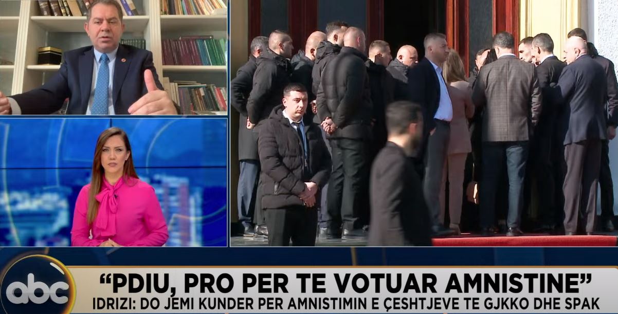 “PDIU, pro për të votuar amnistinë penale”/ Idrizi: Do të jemi kundër amnistimit për çështjet e GJKKO dhe SPAK