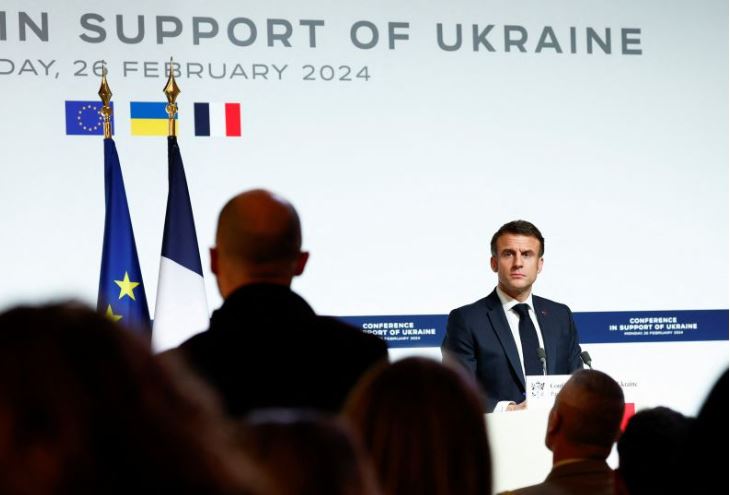 Macron: Mundësia për të dërguar trupat perëndimorë në Ukrainë nuk mund të përjashtohet