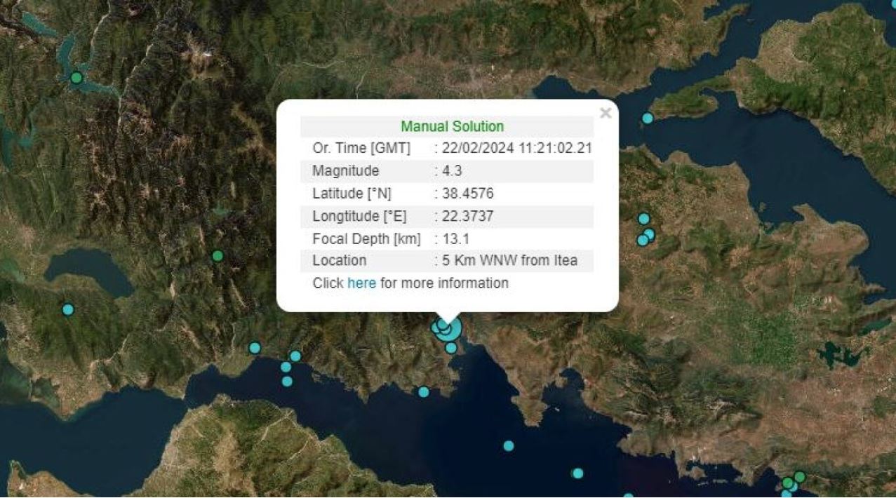 Tërmet në Greqi, ja sa ishte magnituda