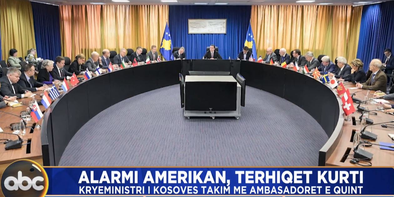 Alarmi amerikan, tërhiqet Kurti/ Kryeministri i Kosovës takim me ambasadorët e QUINT