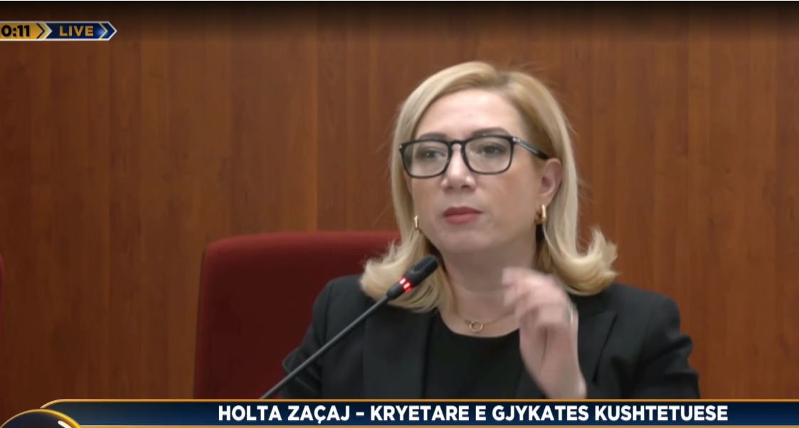 Gjykata Kushtetuese bën bilancin vjetor, Holta Zaçaj: Nuk ka çështje të prapambetura