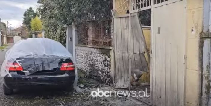 Explosion in the yard of an house in Shkodra