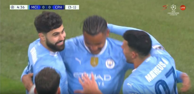 VIDEO/ Menjëherë në avantazh, Manchester City shënon ndaj Copenhagen