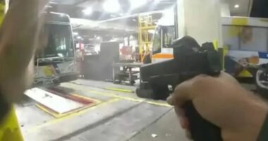 VIDEO/ Vrau kolegun e tij, polici qëllon për vdekje 50 vjeçarin