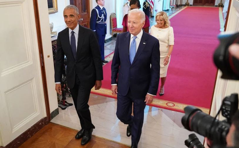 Gara presidenciale në SHBA, Obama shfaqet krah Biden