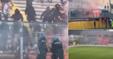 Trazira në Itali, dhuna e tifozëve ndërpret finalen e Kupës së Serie C