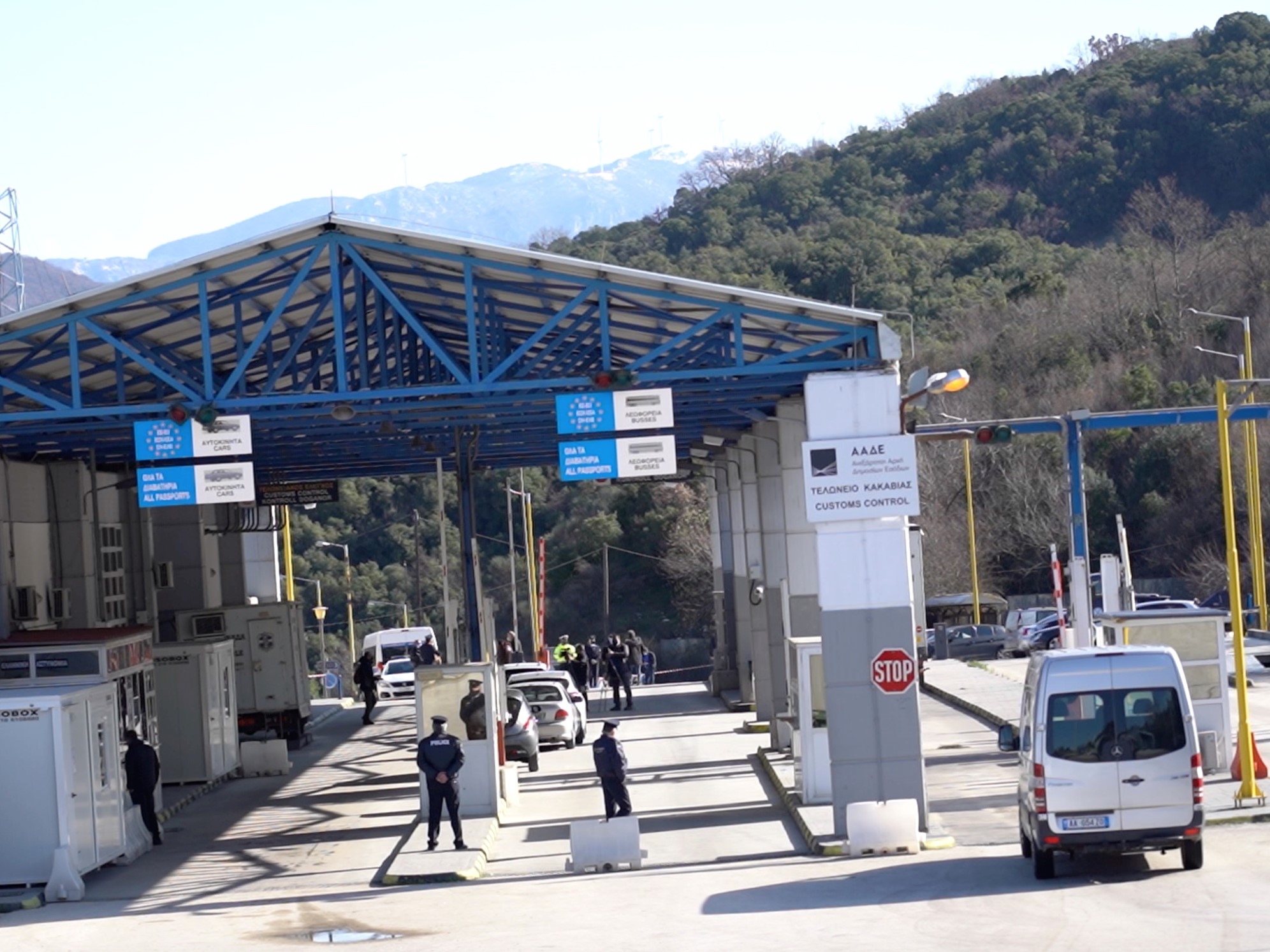 Greqia bllokon kufijtë/ Pikat doganore, grevë nga data 2-4 prill