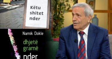 “10 gramë nder”/ Shkrimtari Namik Dokle: Gjithçka që shitet nuk blihet, ku edhe vetë ekzistenca njerëzore ka dalë në treg