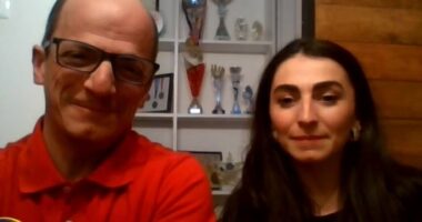 Sot pronarë të një kompanie në Itali, çifti i akrobatëve shqiptar tregojnë historinë e dashurisë: Kuptoheshim me sy