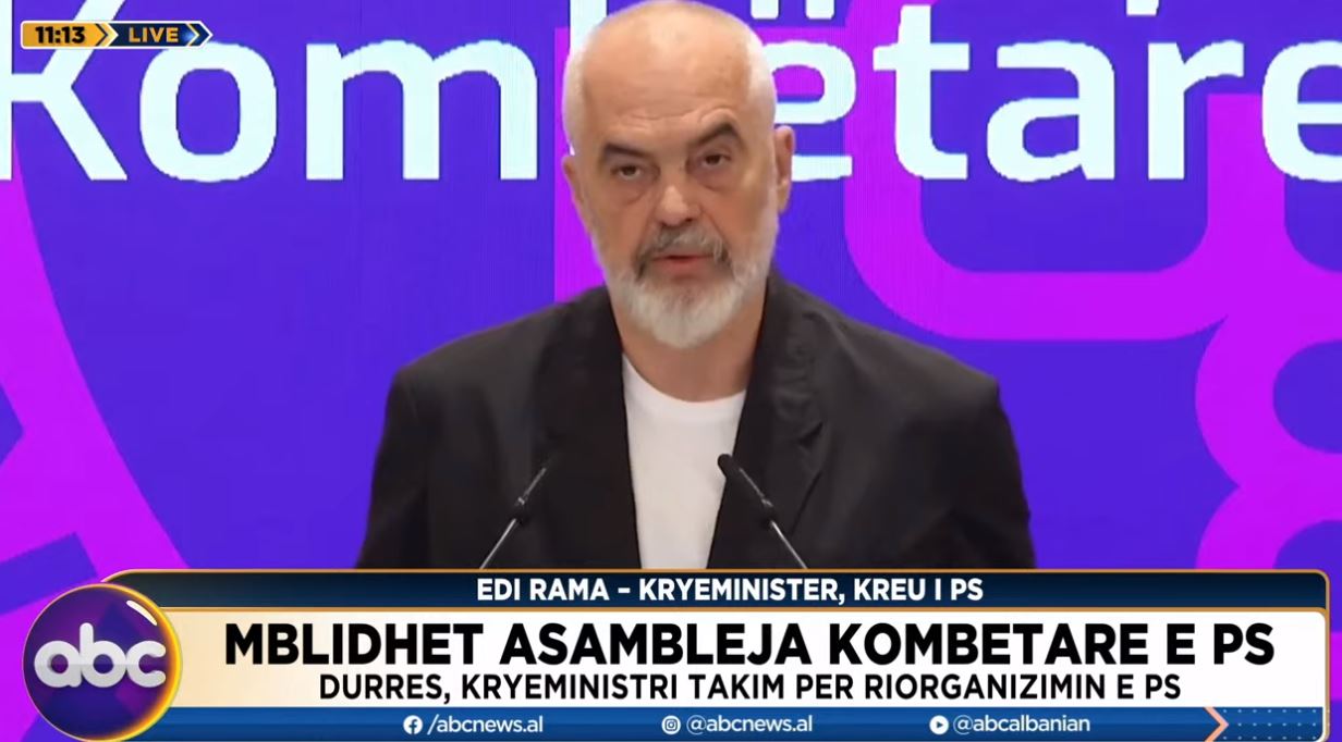 Riorganizimi i PS, Rama mbledh Asamblenë Kombëtare në Durrës