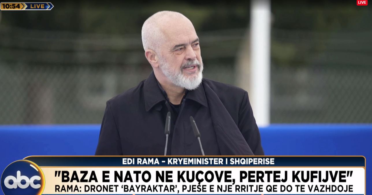 “Rajoni i kërcënuar nga ambiciet ruse”, Rama: Baza e NATO-s në Kuçovë do të pasohet nga baza e re detare në Porto Romano