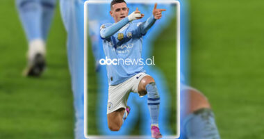 Goli i parë i mbrëmjes, Foden i jep avantazhin “Qytetarëve” ndaj Sporting Lisbon