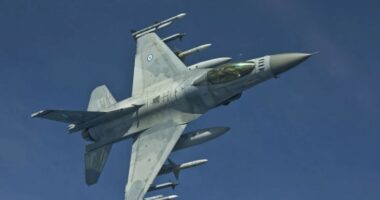 Rrëzohet avioni F-16 i forcave greke