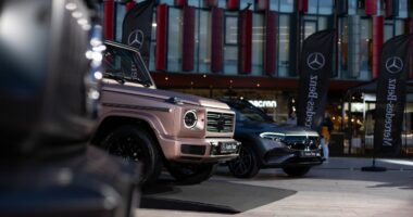 Një dashuri që zgjat përjetë: seria e G-Class, STRONGER THAN DIAMONDS zbret në qendër të Tiranës