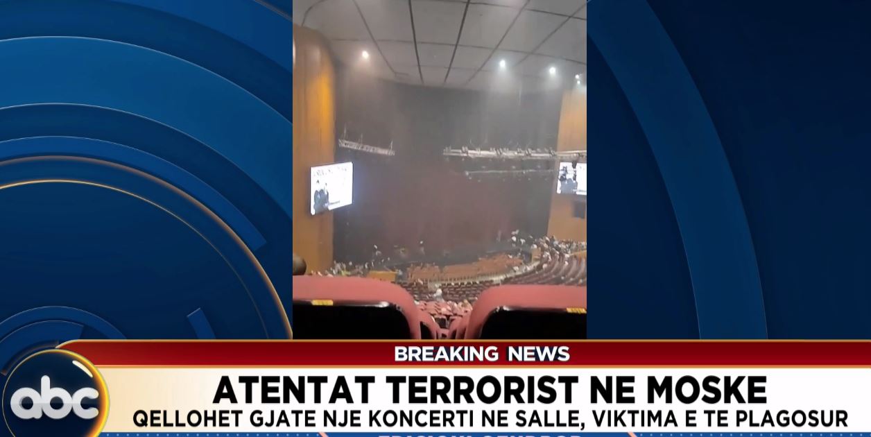 Të shtëna me armë në një sallë koncertesh në Moskë, raportohet për 12 viktima