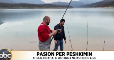 Pasion për peshkimin/ Xhelil Hoxha: E ushtroj në kohën e lirë, nuk peshkoj në zonat e ndaluara