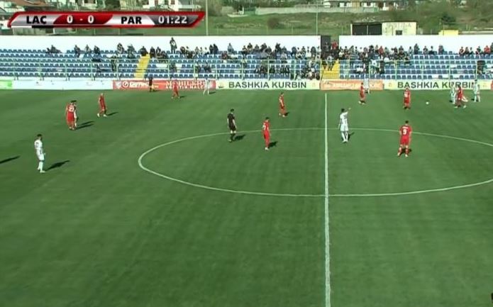 “Demat e Kuq” nuk mposhten edhe pse me 10 lojtarë, Laçi dhe Partizani ndajnë pikët