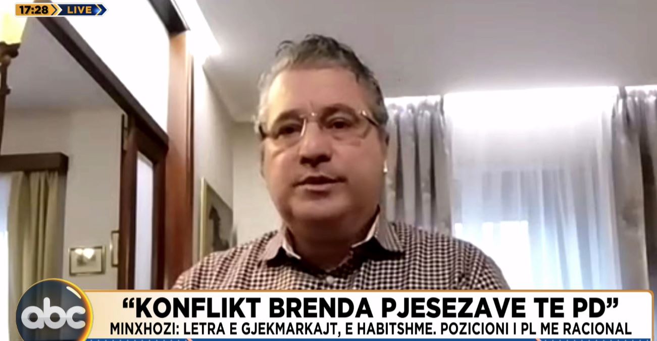 “Konflikt brenda pjesëzave të PD”, Minxhozi: Letra e Gjekmarkajt, e habitshme. Pozicioni i PL më racional