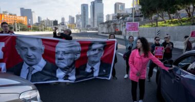 VIDEO/ Familjarët e pengjeve izraelite bllokojnë autostradën në Tel Aviv