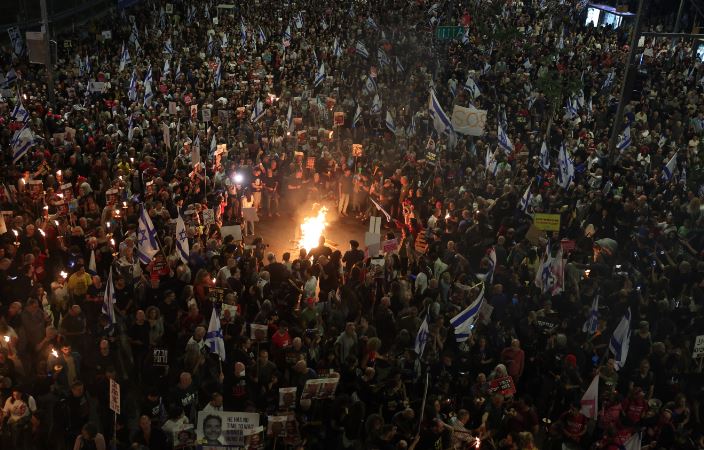 Protesta anti-qeveritare në Izrael, kërkohet lirimi i pengjeve në Gaza dhe largimi i Netanyahut