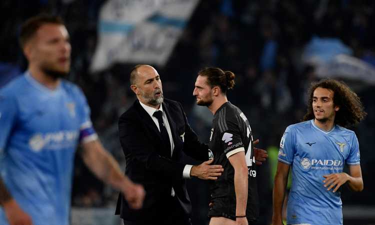 FOTO/ Rabiot “tërbon” tifozët e Juventus, francezi qesh pas humbjes ndaj Lazio